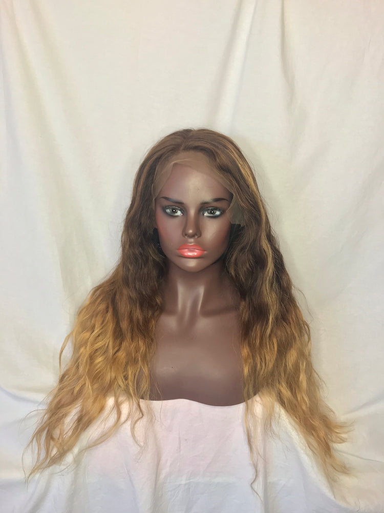 20", front lace, light brown Ombre
