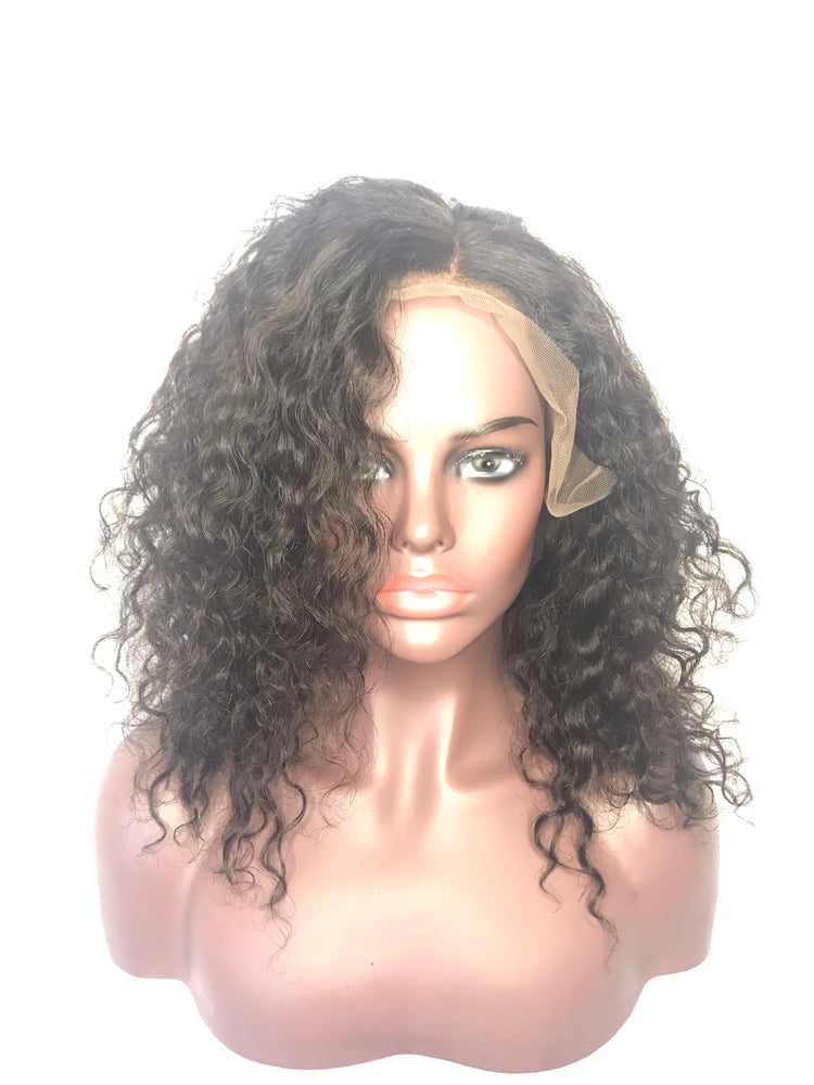 12" Deep body wave, front lace
