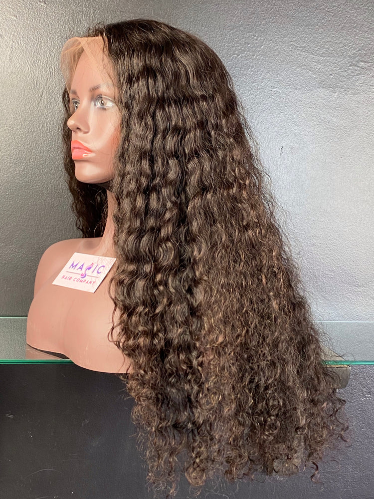 Curly  22", front lace