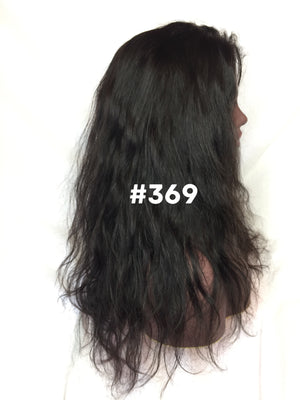 16", Body Wave, Front Lace wig