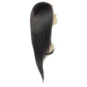 18", front lace, Silky Straight, 360 Frontal
