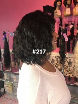12", Body Wave, front Lace, wig