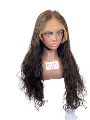 
                
                    Load image into Gallery viewer, body wave, 26&amp;quot;, Front lace, natural
                
            