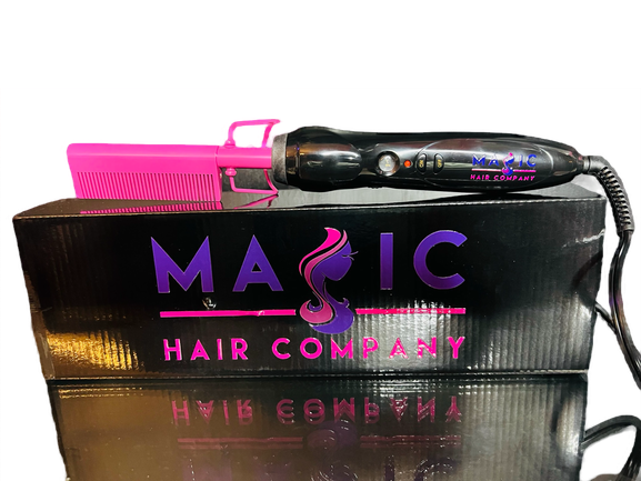 electric corded ceramic hot comb magic hair company wig store culver city human hair extensions hair straightener black hair care black owned la hair best hair extensions