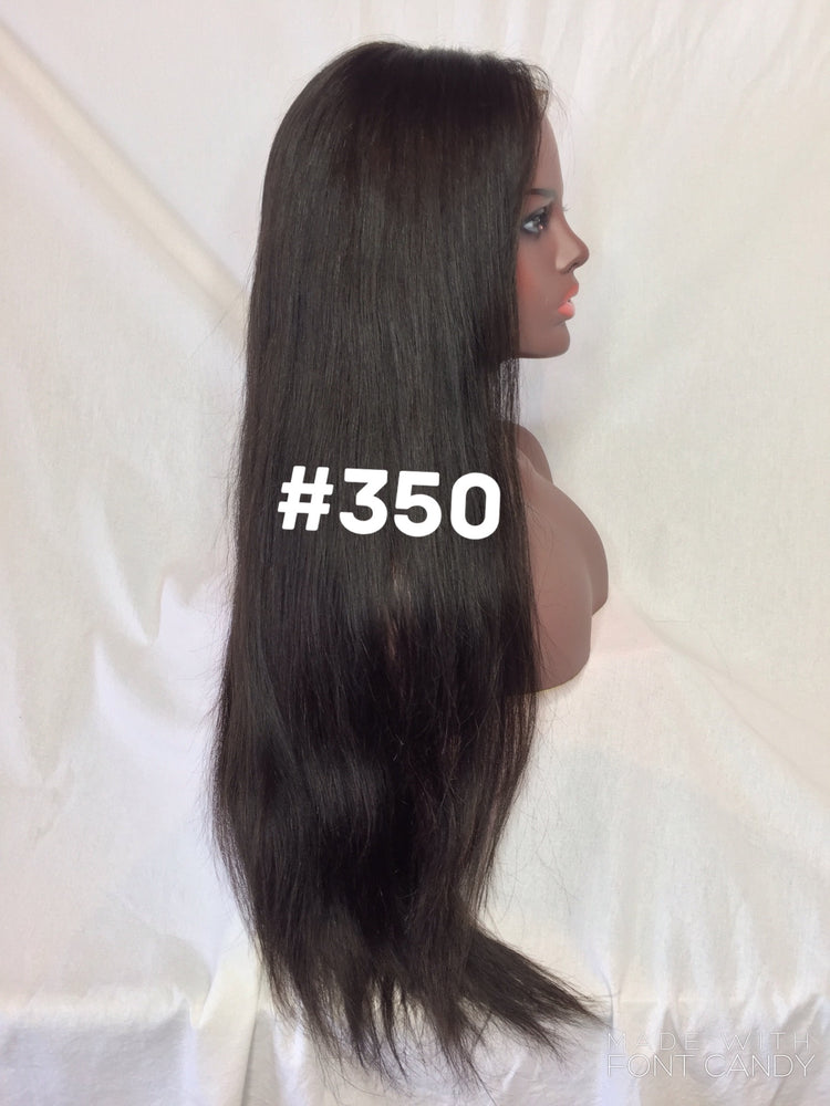 22", Silk Straight, front Lace