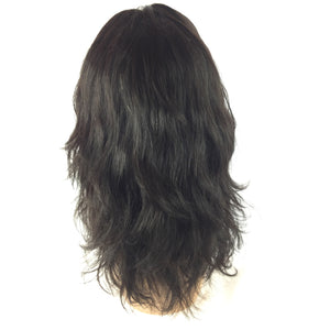 10", wavy, front lace