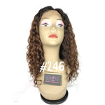 16", Curly, Front Lace