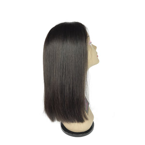 14", Front Lace, Silky Straight