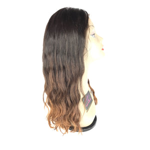 16" Body Wave, Ombre, Front Lace wig