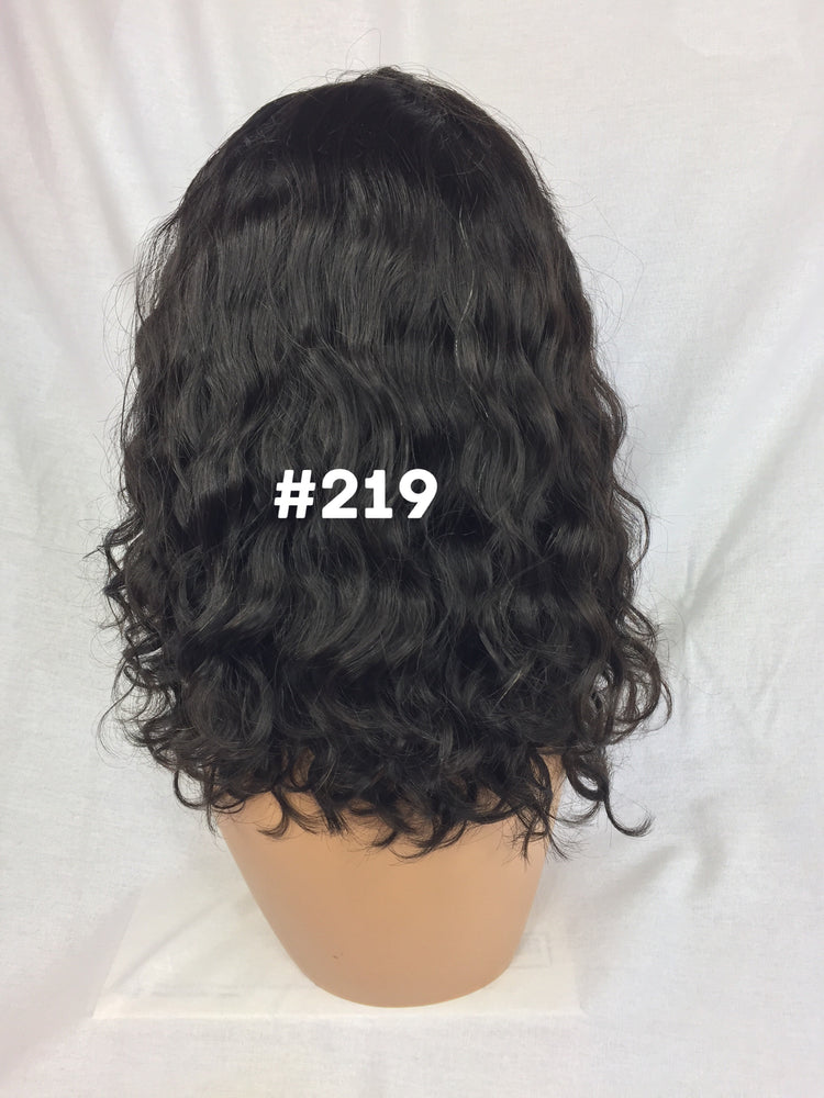 14", Body Wave, Front Lace wig