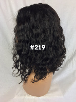 14", Body Wave, Front Lace wig