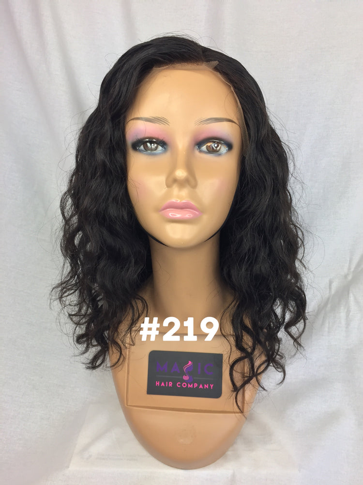 14", Body Wave, Front Lace wig