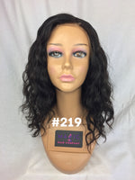 14", Body Wave, Front Lace wig